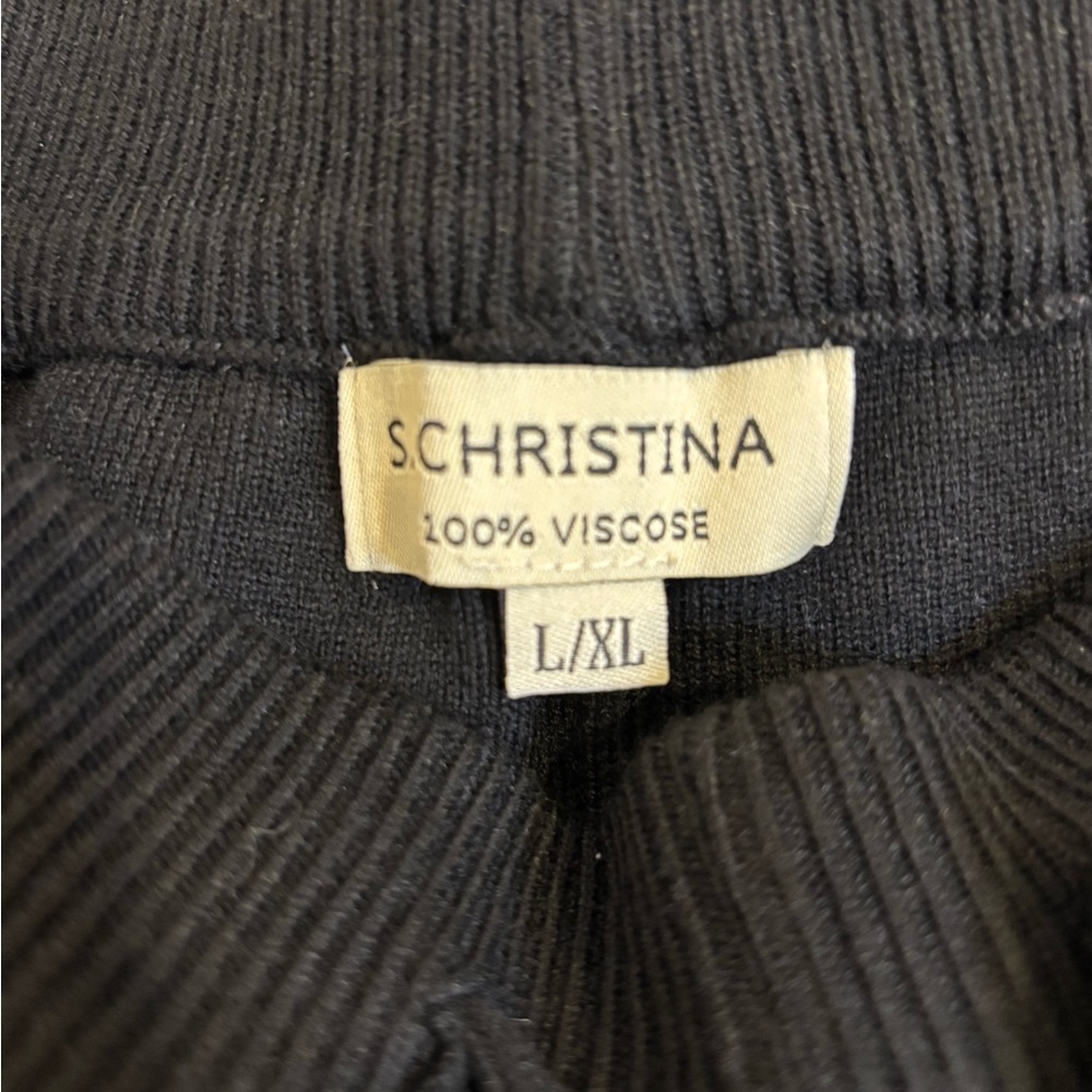 New Loungewear Set S. Christina Cardigan and Wide Leg Pant Size L/XL - Picture 12 of 13